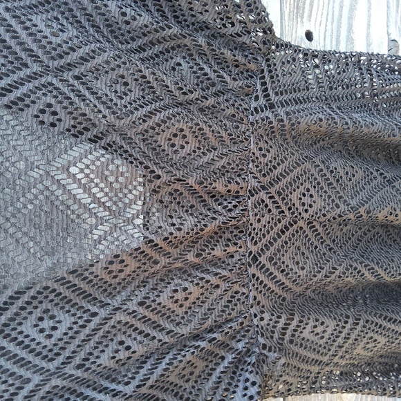 OP Black Swimsuit Cover Up Girls Size 7-9 - Picture 7 of 7